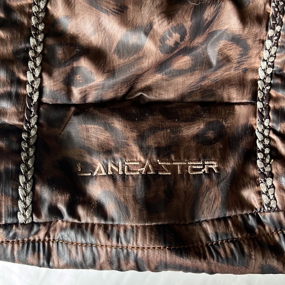 Authentic Lancaster designed brown shoulder bag . - Picture 15 of 16